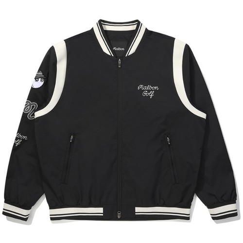 말본골프  말본 아트웍 스타디움 자켓 M5323PJK21BLK