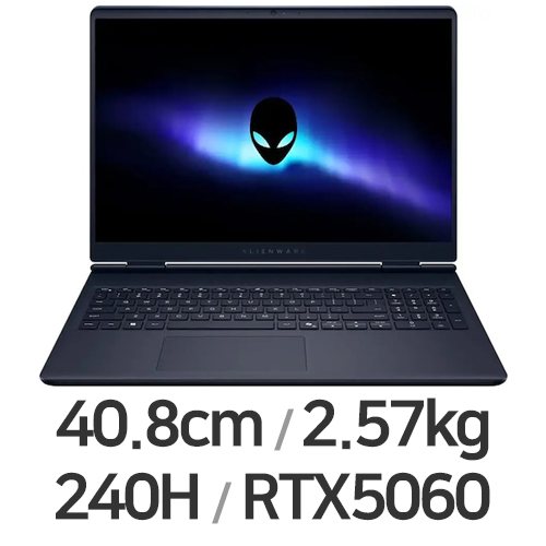 DELL 에일리언웨어 16 Aurora DAC16250-WH05KR