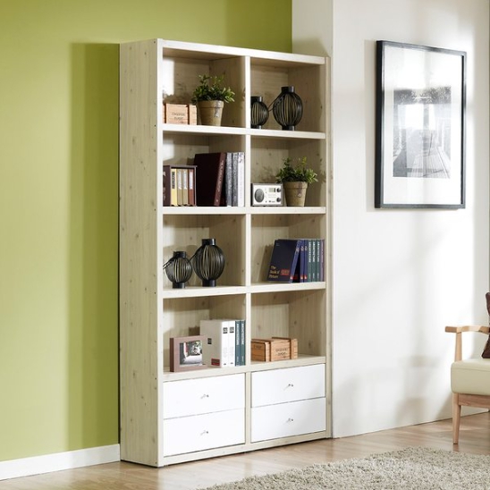 우아미가구 이리스 6단 서랍 책장 1200