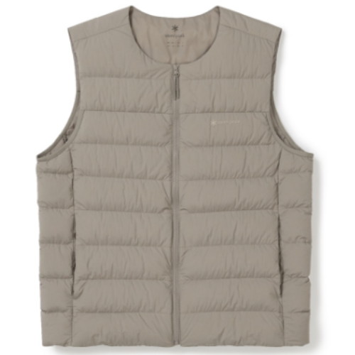 스노우피크  에어리 라운드넥 경량 다운 베스트 S25WMTDV58TG