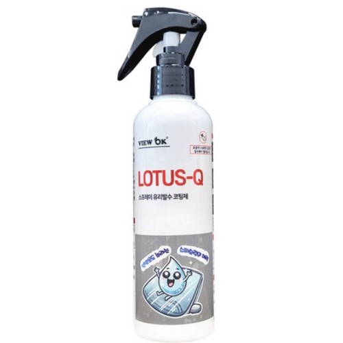 나노에코웨이 뷰오케이 로터스큐 스프레이 유리 발수 코팅제 90ml