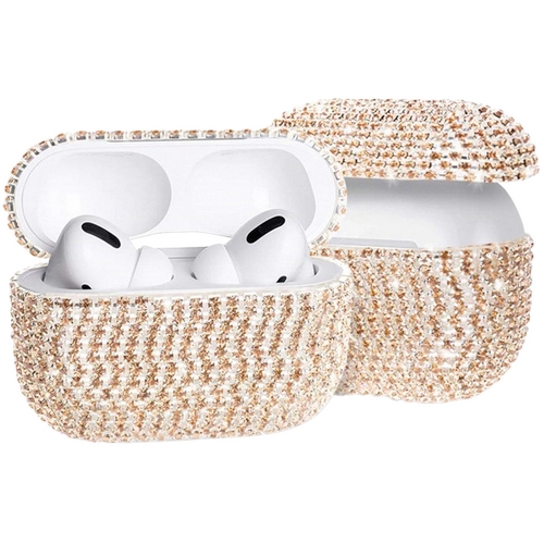 수나르  에어팟 프로2 블링블링 큐빅 하드 케이스