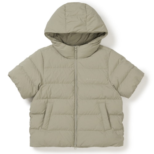 스노우피크  랜드에어 반팔 후드 경량 다운 자켓 S25WWGDJ01TK