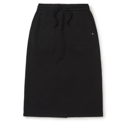 스노우피크 니트 스커트 S25WWFSK77BK