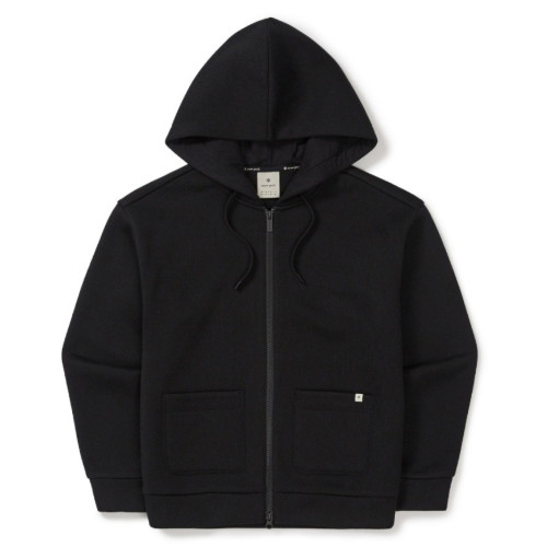 스노우피크 니트 후드 집업 S25WWFFJ79BK