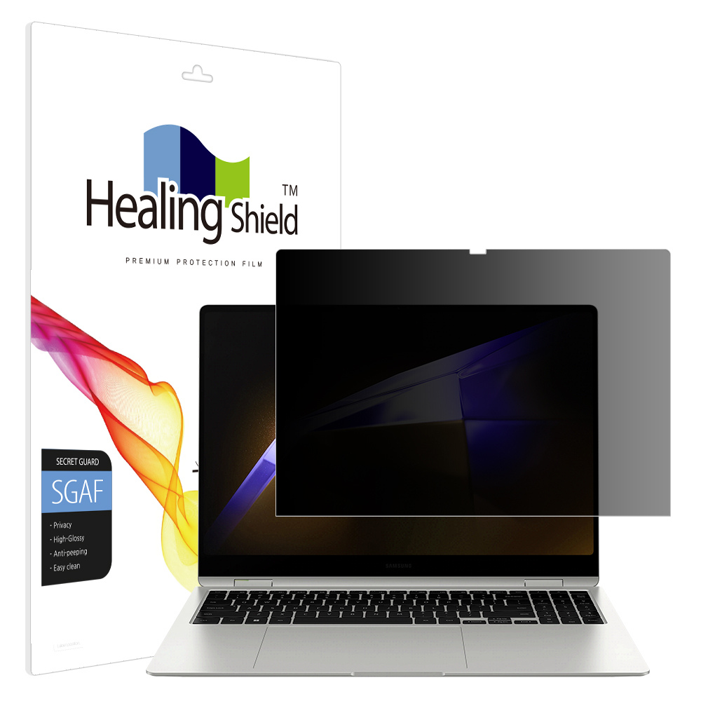 폰트리 힐링쉴드 삼성전자 갤럭시북5 프로360 NT960QHA 프라이버시 고광택 사생활 보호필름