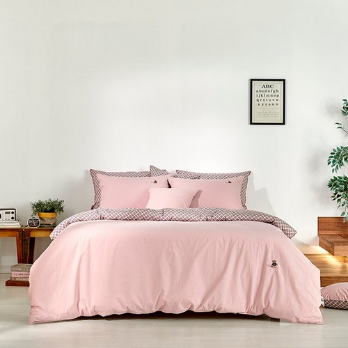 닥스HOME 고밀도 바버 핑크 퀼트이불 패드세트