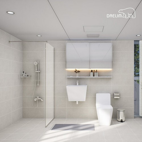 대림바스  라베이지 LED 슬라이딩장형 거실욕실