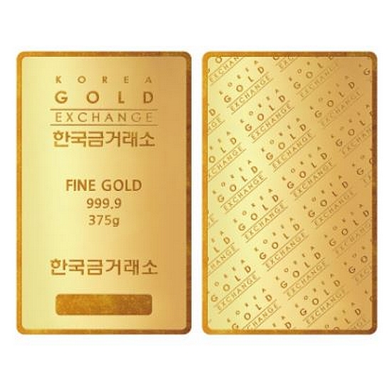 한국금거래소  골드바 375g
