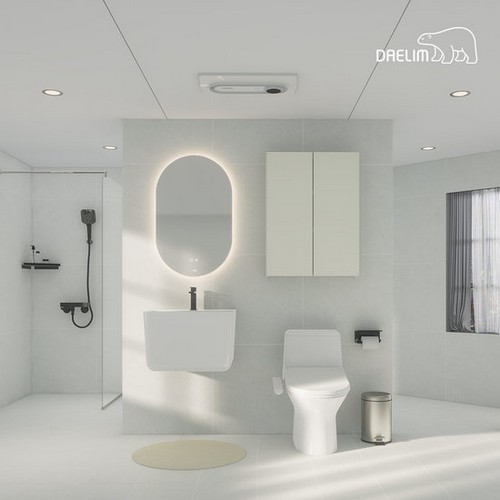 대림바스  스마트클린바스 블랙 포세린 뉴트럴 거실욕실+휴젠뜨+비데