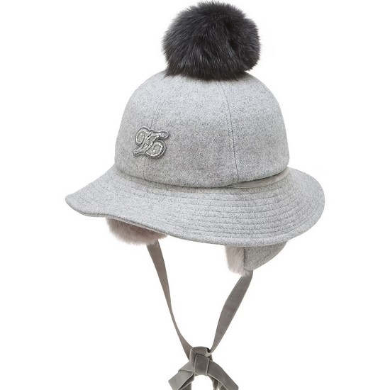 LF 닥스골프 귀달이 FUR 방울 햇 DNHE5F756G2