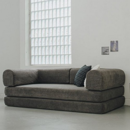 스노우하우스 세레나 풀커버 압축 패브릭 소파 3인용