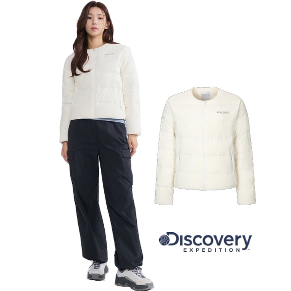 디스커버리익스페디션 픽토르U 구스다운 경량패딩 DWDJ8P056-CRS