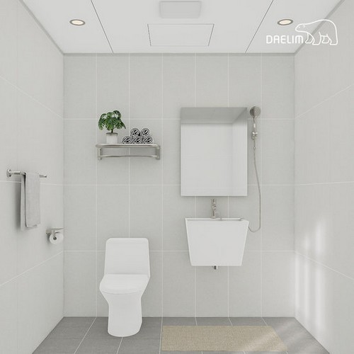 대림바스  데일리 라이트그레이 안방욕실