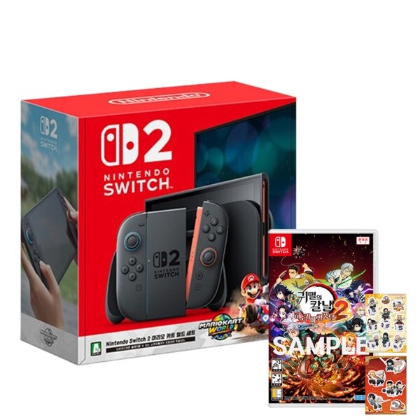 Nintendo  닌텐도 스위치 2 마리오 카트 월드 게임 타이틀(SWITCH1) 세트