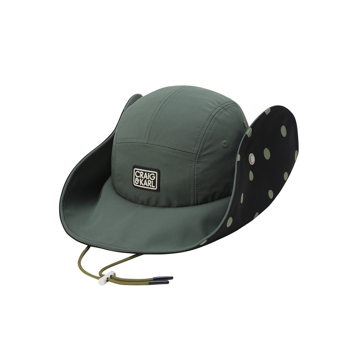 프레임 로고 와이드 사파리 햇 C253UCP629