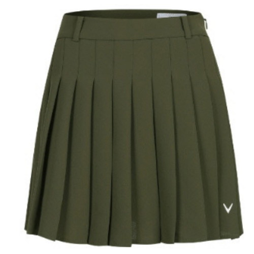 캘러웨이 간격믹스 플리츠스커트 CWPC24S402_KH