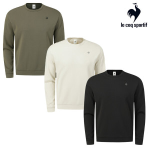 르꼬끄스포르티브  기모 폴리스판 맨투맨 QQ413EFSN1