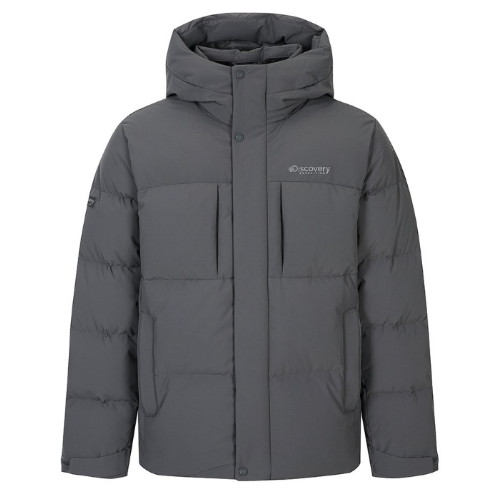 디스커버리익스페디션 레스터G 구스다운 숏패딩 DMDJ61056-GRD
