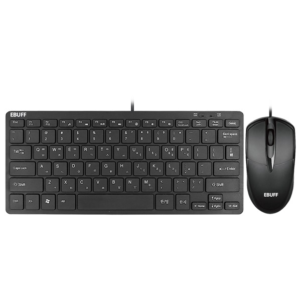 EBUFF  MINI-MK110 키보드 마우스 세트