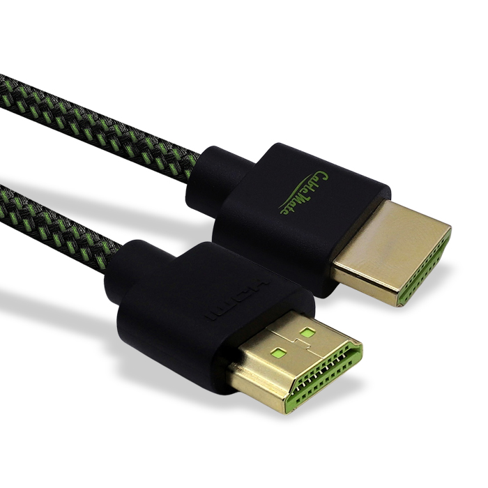 CABLEMATE  HDMI v2.1 그린 슬림 케이블