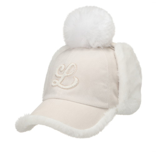 링스  방울장식 방한 귀도리 캡 L21E4CP260_IV