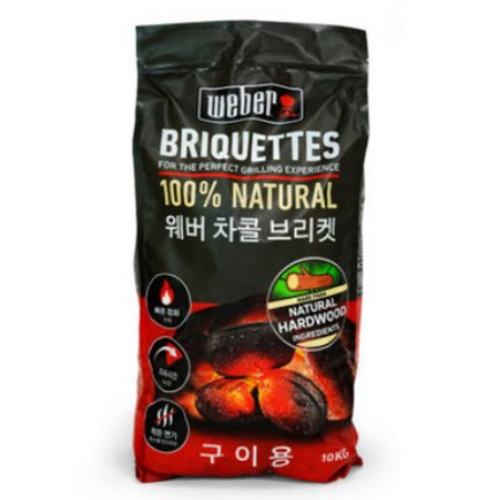 웨버  차콜 브리켓 10kg
