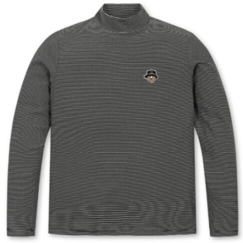 잭니클라우스 골든베어 스트라이프 터틀 넥 티셔츠 G5TAW25851BKX