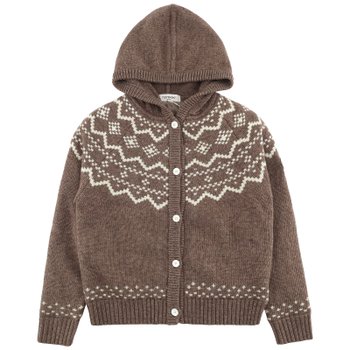 노르디스크  노르딕 패턴 후디 스웨터 가디건 OWW25K01JJ