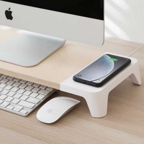 파우트 EYES6 무선충전 모니터받침대