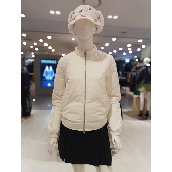 크리스패션 파리게이츠 헝가리 구스 스윙 다운 점퍼 521E4JP482_IV