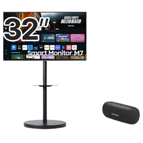 삼성전자 무빙스타일 M7 S32DM702 이동형 패키지