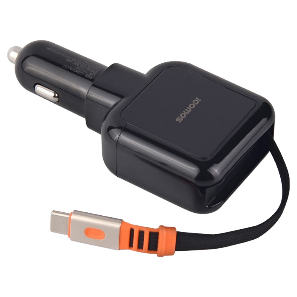 아이코모스  C타입 45W 차량용 초고속 충전기 RCC007