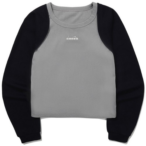 디아도라 크로스코트 볼레로형 골지 티셔츠 D5322LFS33NVD