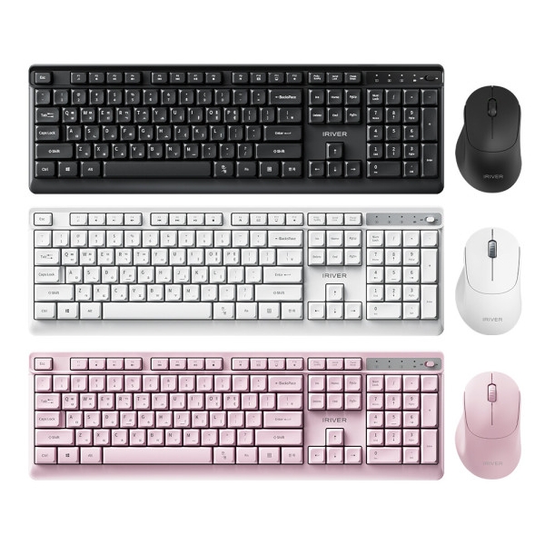 아이리버  WS101 무선 키보드 마우스 세트