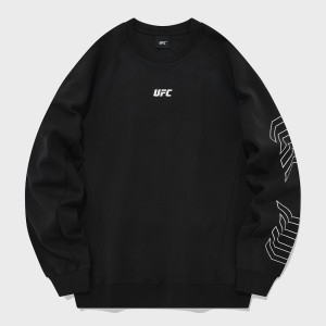 UFC  유에프씨 코엑스몰 스피드 히든 포켓 맨투맨 U4SWT3335BK