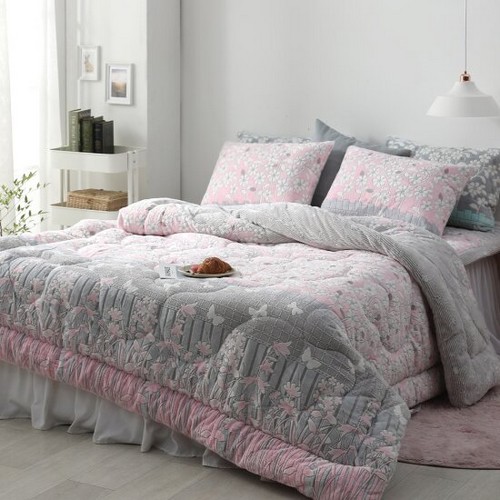 아이닉스 착번 밍크극세사 두꺼운 부드러운 겨울 차렵이불