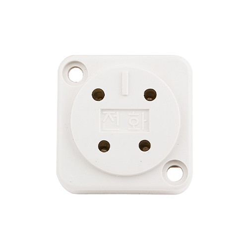 동양전자산업  노출형 전화 콘센트 DYT-N4