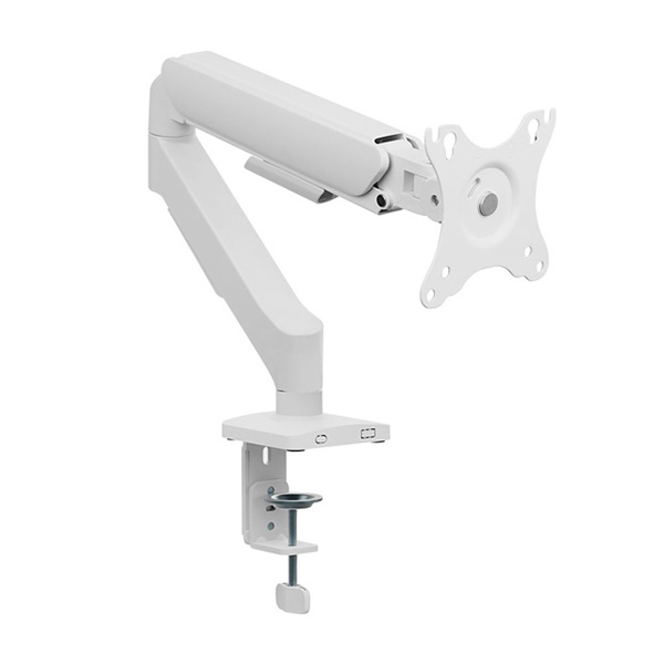 리버네트워크 NEXI NX1606 싱글 기계식스프링 모니터 암 화이트