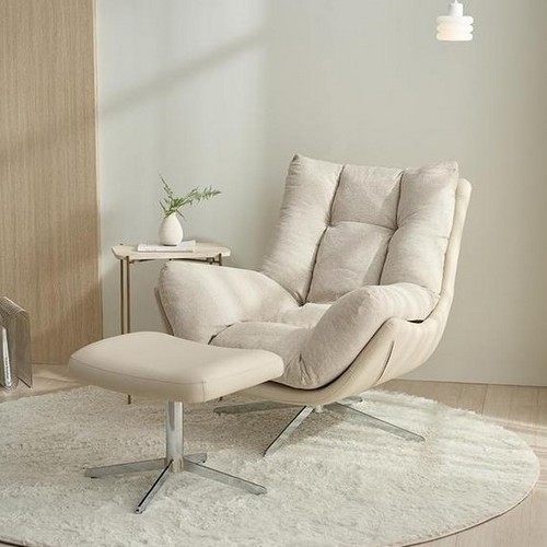 삼익가구 릴리번 360도 회전 기능성 패브릭 소파 1인용