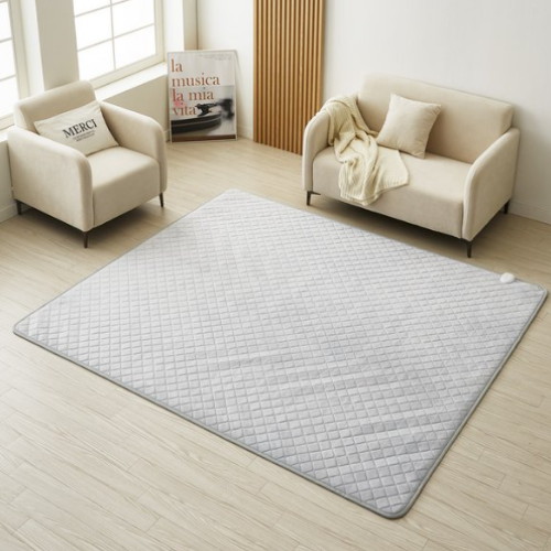 한일좋은자리  소프트 극세사 그레이 탄소매트