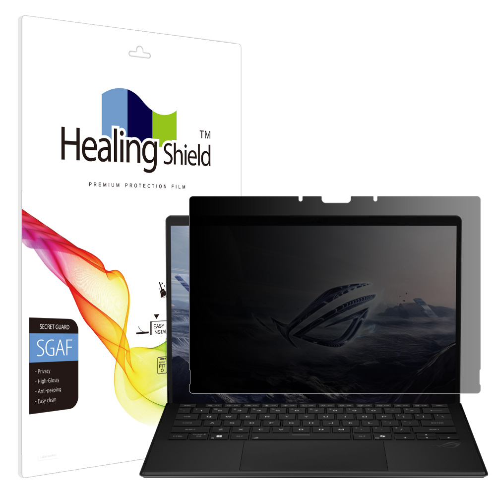 폰트리 힐링쉴드 ASUS ROG Flow Z13 GZ302 2025 프라이버시 고광택 사생활 보호필름