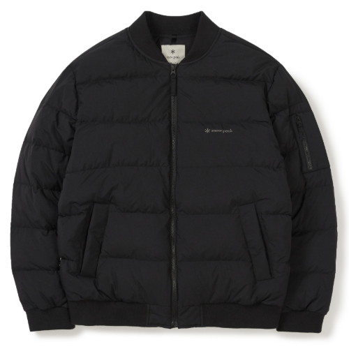스노우피크  랜드에어 봄버 다운 자켓 S25WMGDJ54BK
