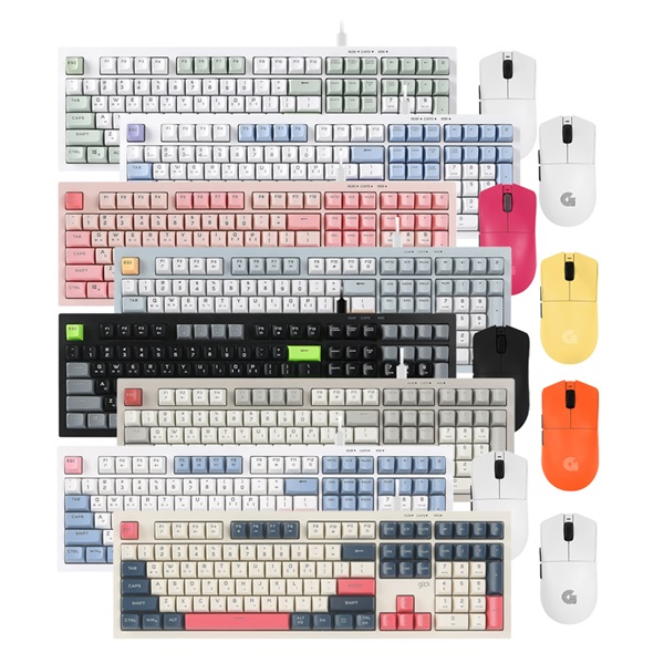 지클릭커  OFFICEPRO OPS990 사일런스 M 108 키보드 무선 마우스 세트