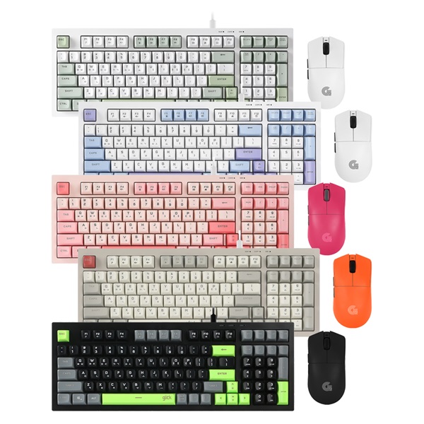 지클릭커  OFFICEPRO OPS990 사일런스 M 98 키보드 무선 마우스 세트