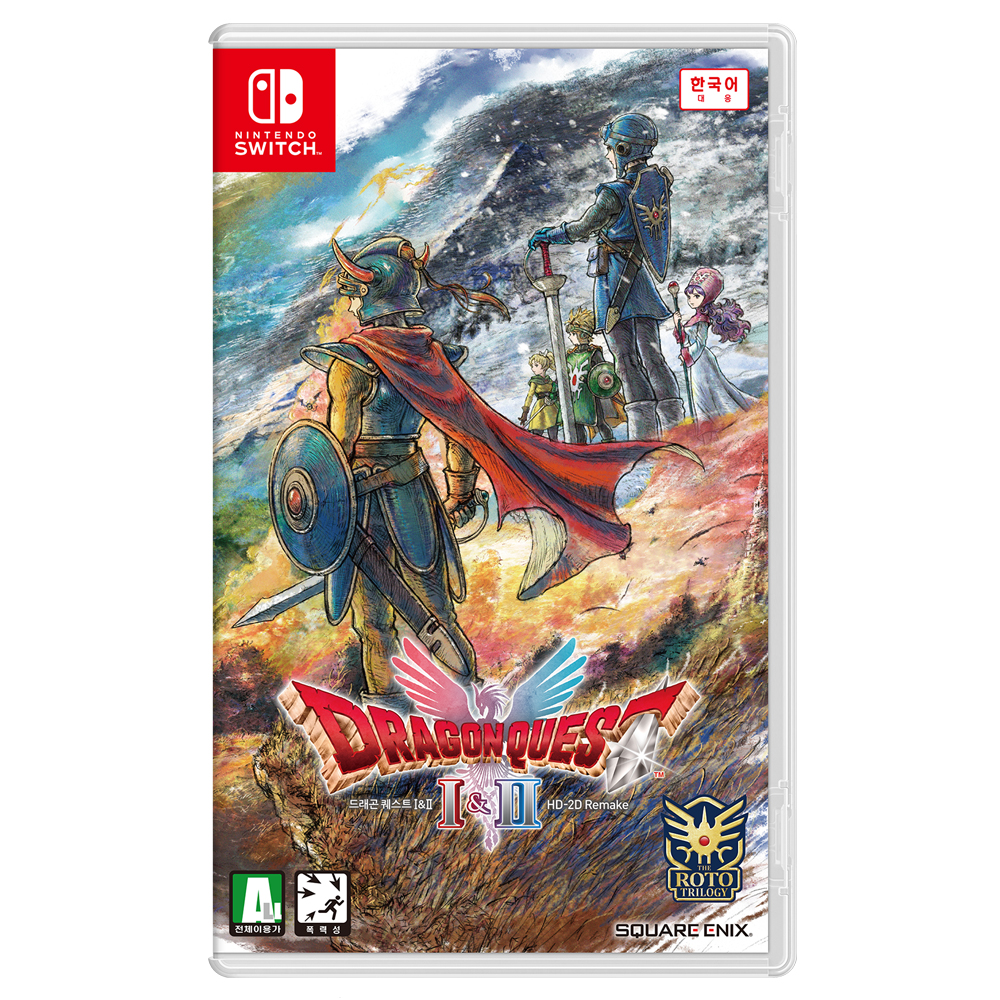 스퀘어에닉스  드래곤 퀘스트 1 & 2 HD-2D Remake 한글판
