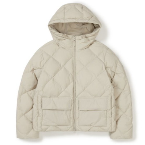 스노우피크  랜드에어 다이아 퀼팅 다운 자켓 S25WWGDJ45LE