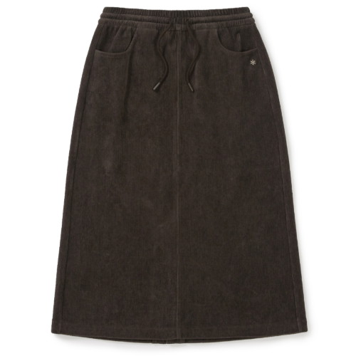 스노우피크 코듀로이 스커트 S25WWFSK75CB