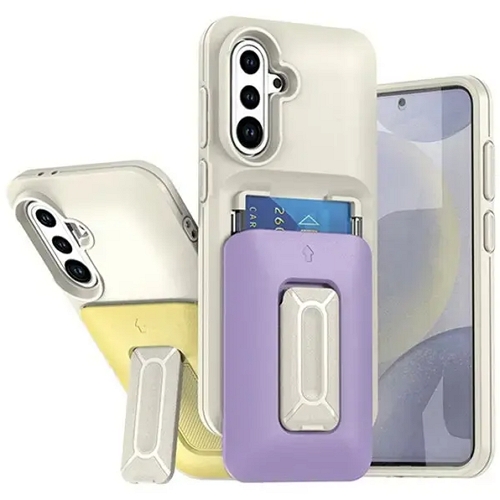 수나르  갤럭시A56 컬러풀 슬라이드 카드슬롯 거치대 케이스