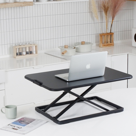 제퍼슨가구 접이식 스탠딩데스크 수동 높이조절책상